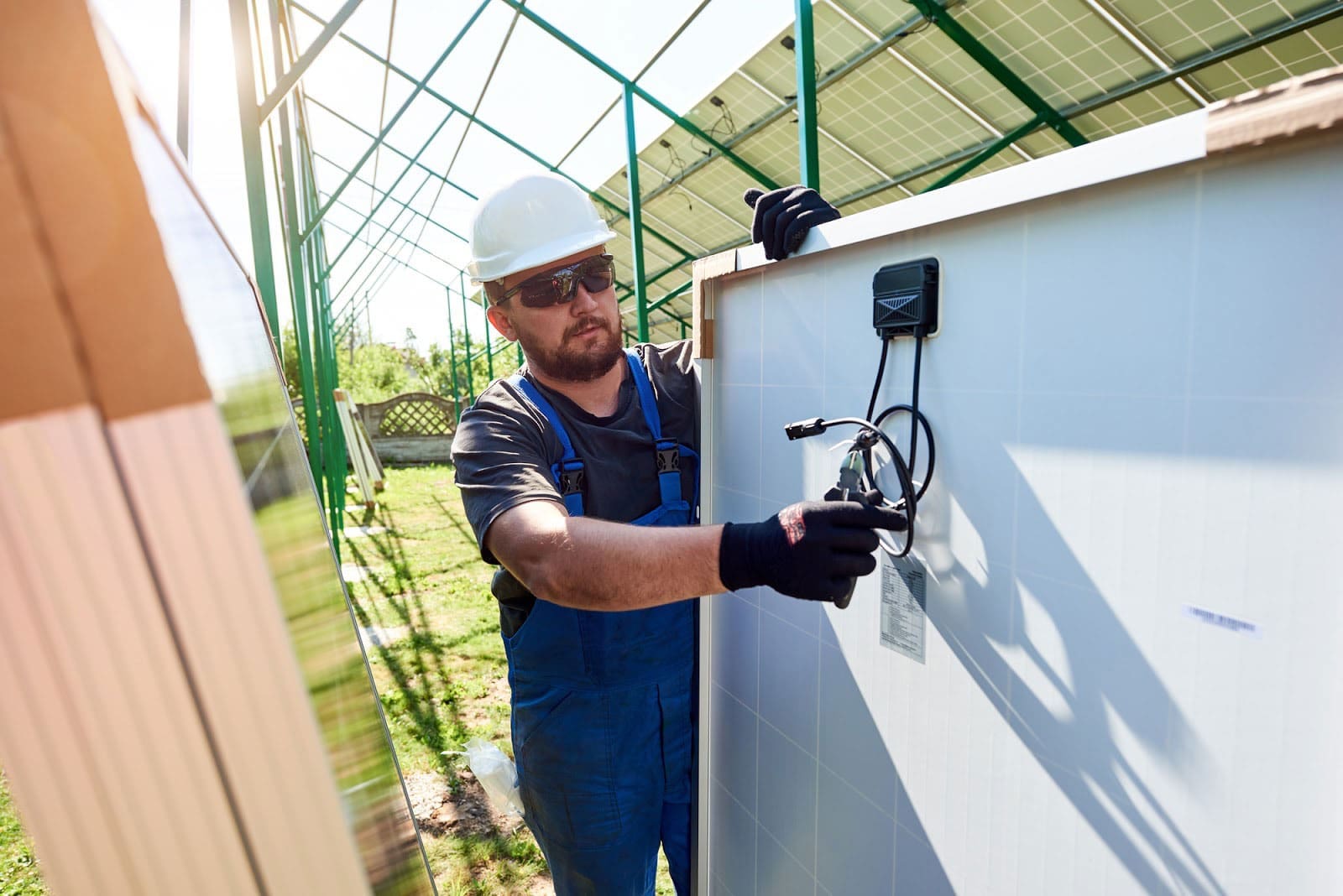 professional electrician fixing common electrical faults
